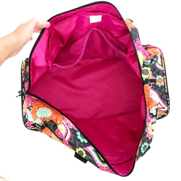VERA BRADLEY Women's Floral Carry On Suitcase - Picture 5 of 10